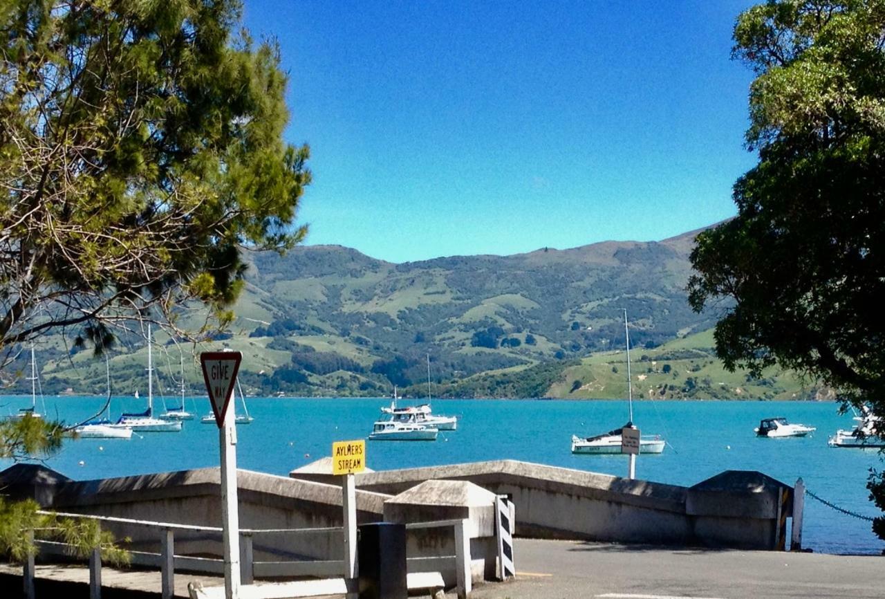 Bruce Waterfront Apartments Akaroa Luaran gambar