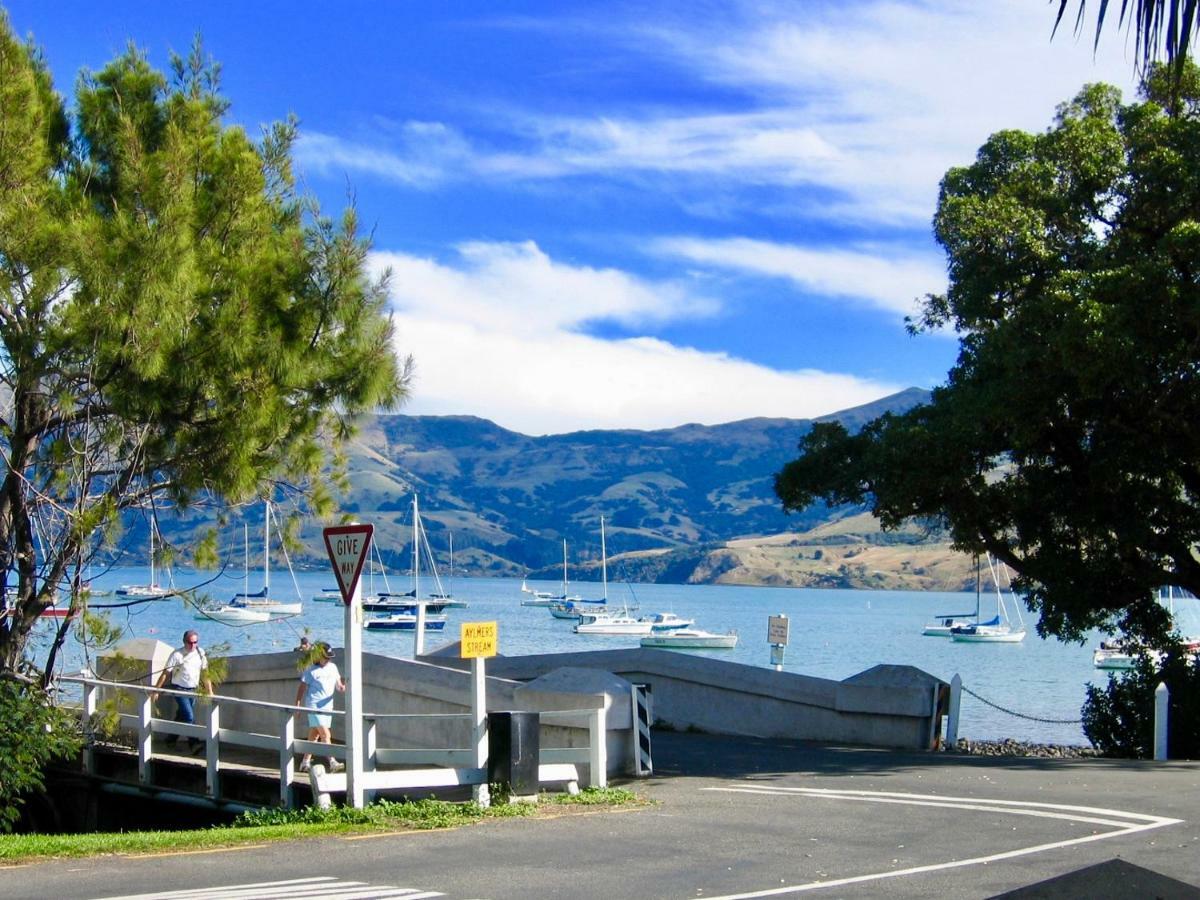 Bruce Waterfront Apartments Akaroa Luaran gambar